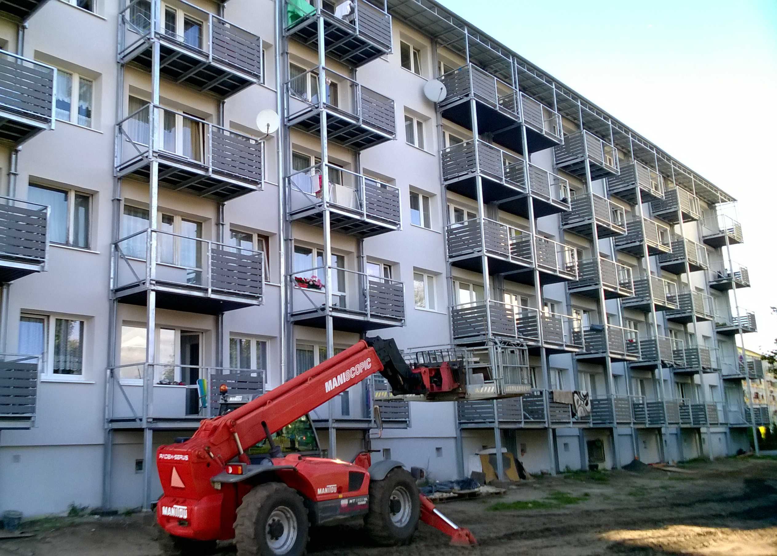 bloki mieszkalne - transformacje